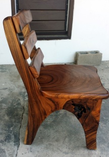 Стол из уникальных слэбов Суар (Raintree - Дождевое дерево) фото 1787
